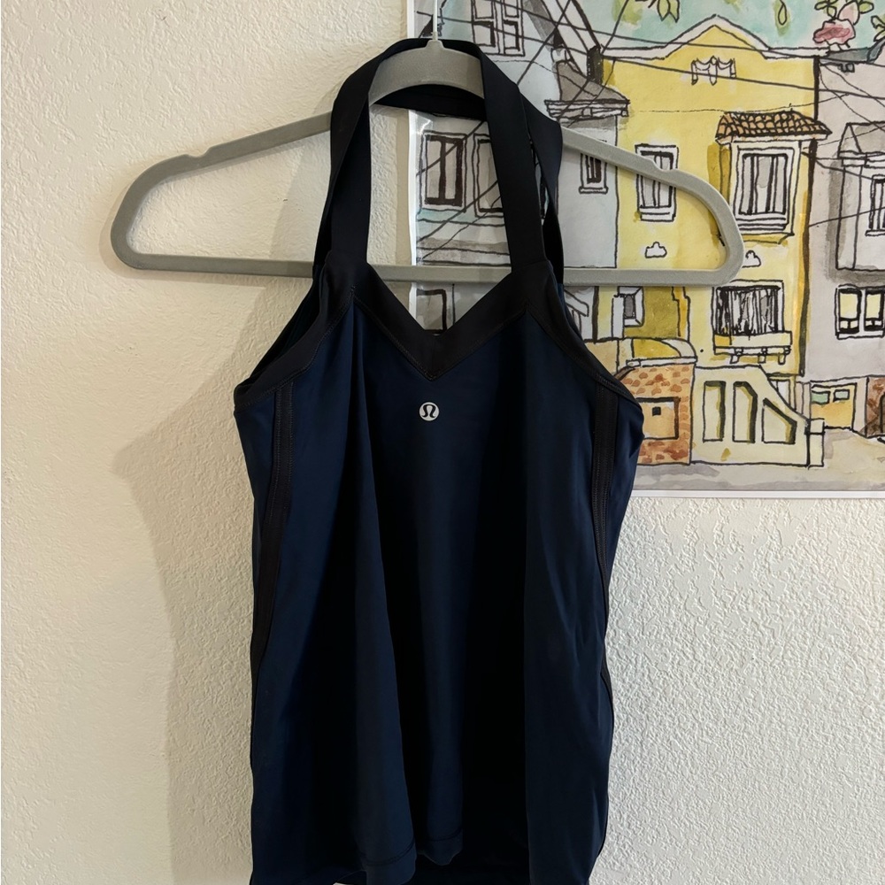 lululemon athletica Women's Navy Tank Top